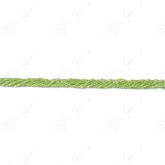 Peridot Faceted Beads