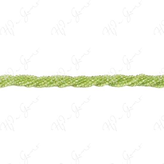 Peridot Faceted Beads