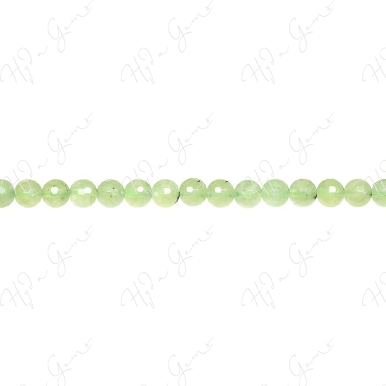 Prehnite Faceted Beads (A)