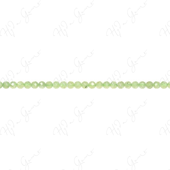 Prehnite Faceted Beads (A)