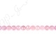 Rose Quartz Faceted Beads