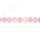 Rose Quartz Faceted Beads