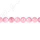 Rose Quartz Faceted Beads