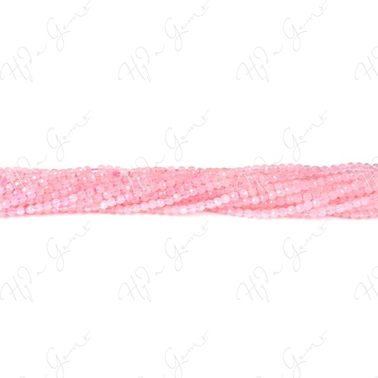 Rose Quartz Faceted Beads