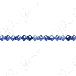 Sapphire Faceted Beads