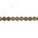 Smoky Quartz Faceted Beads