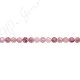 Strawberry Quartz Multi-Color Faceted Beads