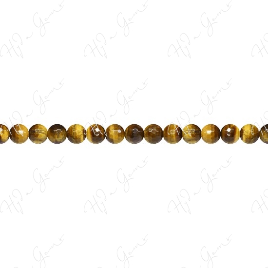 Tiger Eye Faceted Beads (AB)