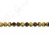 Tiger Eye Faceted Beads (A-)