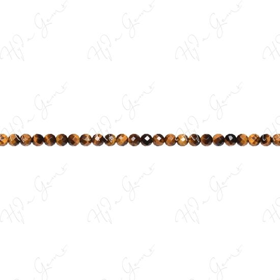 Tiger Eye Faceted Beads (A-)