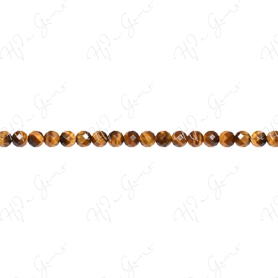 Tiger Eye Faceted Beads (A)