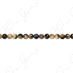 Tiger Eye Fancy Color Faceted Beads (A)