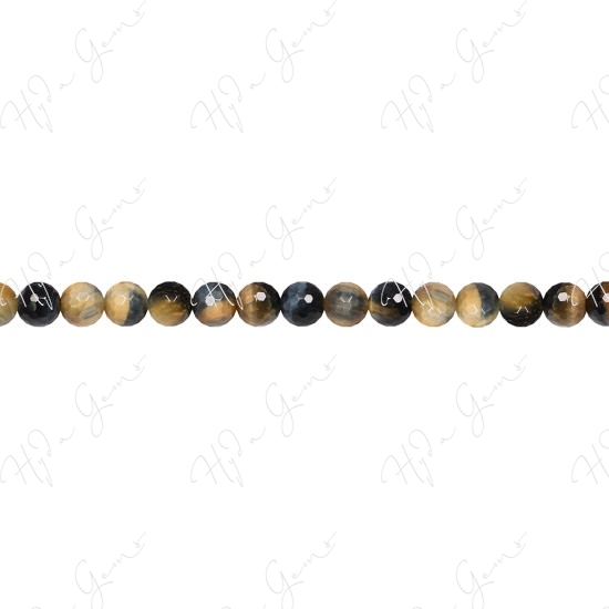 Tiger Eye Fancy Color Faceted Beads (A)