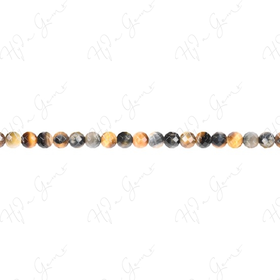 Tiger Eye Fancy Color Faceted Beads (A)