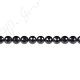 Black Tourmaline Faceted Beads