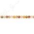 Multi Rutile Quartz Faceted Beads (A)