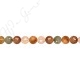 Multi Rutile Quartz Faceted Beads (A)