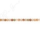 Multi Rutile Quartz Faceted Beads (A)