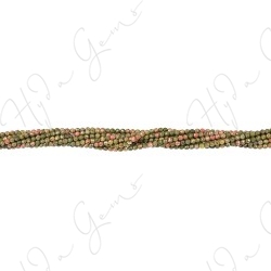 Unakite Faceted Beads