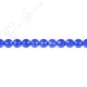 Blue Agate Faceted Beads