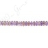 Ametrine Faceted Roundel Beads