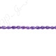 Amethyst Faceted Drop Beads