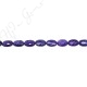 Amethyst Faceted Flat Oval Beads