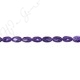 Amethyst Faceted Flat Oval Beads