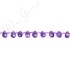 Amethyst Faceted Pear Beads