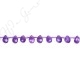 Amethyst Faceted Pear Beads