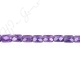 Amethyst Faceted Flat Rectangle Beads