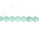 Amazonite Faceted Coin Beads