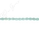 Amazonite Faceted Flat Oval Beads