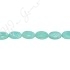 Amazonite Faceted Flat Oval Beads