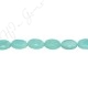 Amazonite Faceted Flat Oval Beads