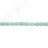 Amazonite Faceted Rice Beads