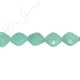 Amazonite Faceted Flat Square Beads