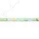 Aquamarine Multi-Color Faceted Flat Rectangle Beads