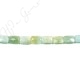 Aquamarine Multi-Color Faceted Flat Rectangle Beads