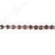 Bronzite Faceted Pear Beads