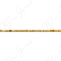 Crazy Agate Faceted Roundel Beads