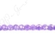 Cape Amethyst Faceted Coin Beads