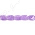 Cape Amethyst Faceted Flat Ladder Beads