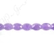 Cape Amethyst Faceted Flat Oval Beads