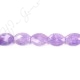 Cape Amethyst Faceted Flat Oval Beads