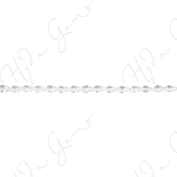 Crystal Faceted Drop Beads