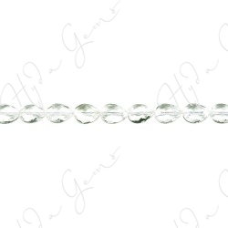 Crystal Faceted Pear Beads