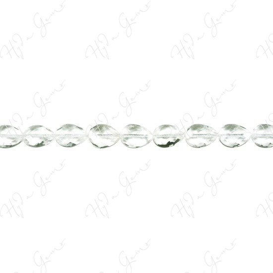 Crystal Faceted Pear Beads