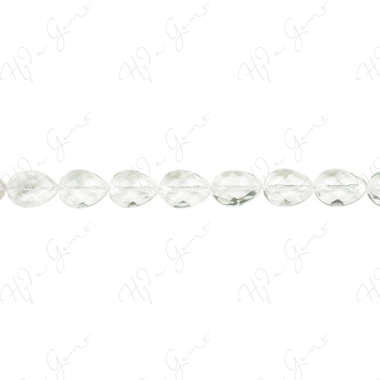 Crystal Faceted Pear Beads