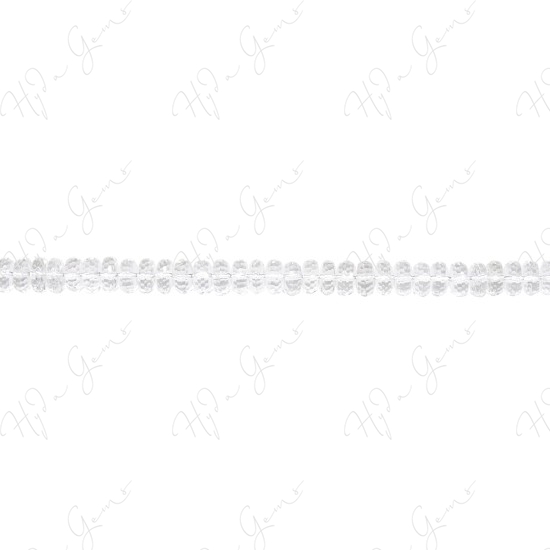 Crystal Faceted Roundel Beads